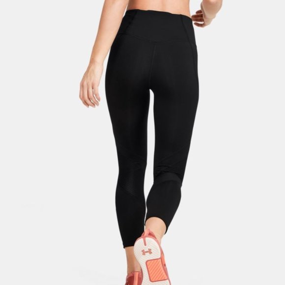 Under Armour Rush HeatGear Crop Workout Leggings - Picture 2 of 5